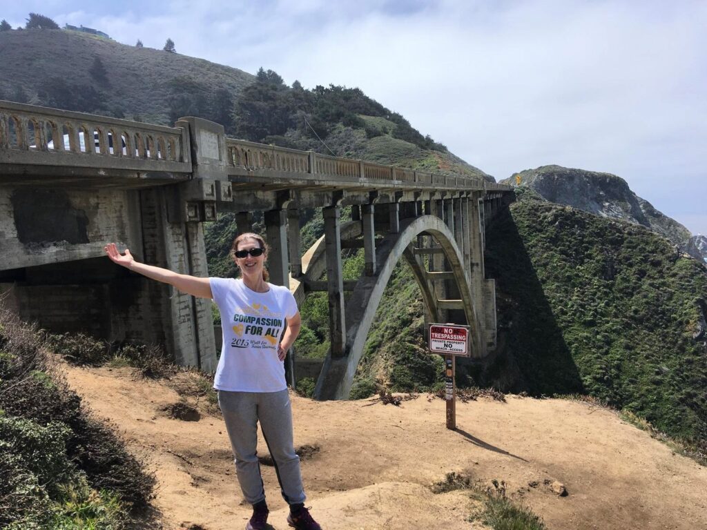 גשר באזור כרמל סן פרנסיסקו